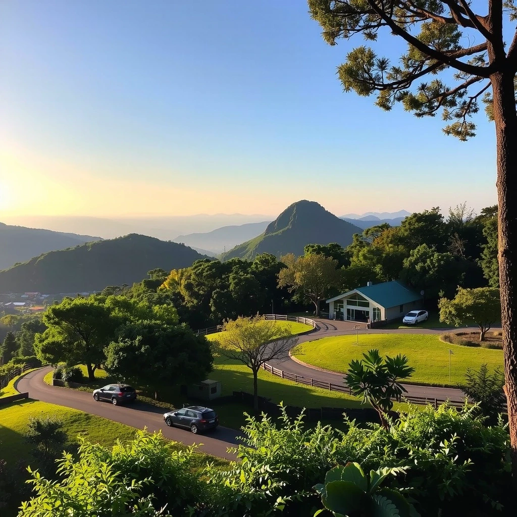 Map view of Baguio City area